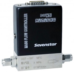  Mass Flow Controller سری D07-(9-19)F شرکت Sevenstar 